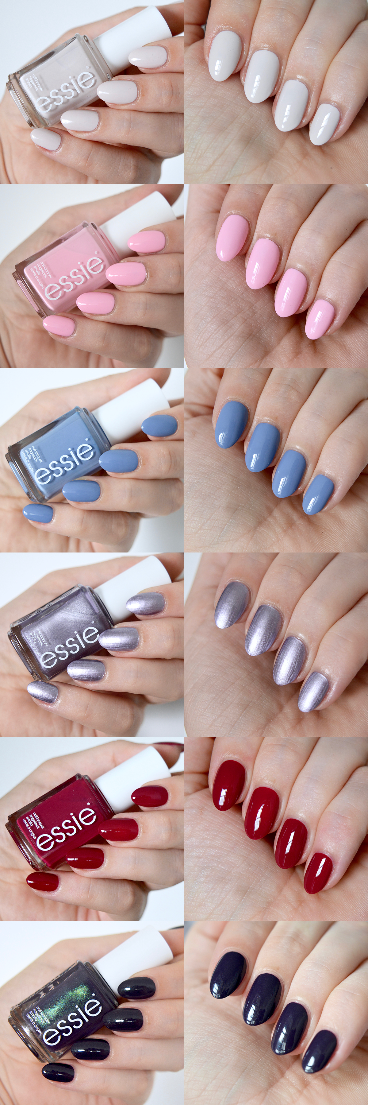 Essie Fall 2017 collection - nineties inspired!