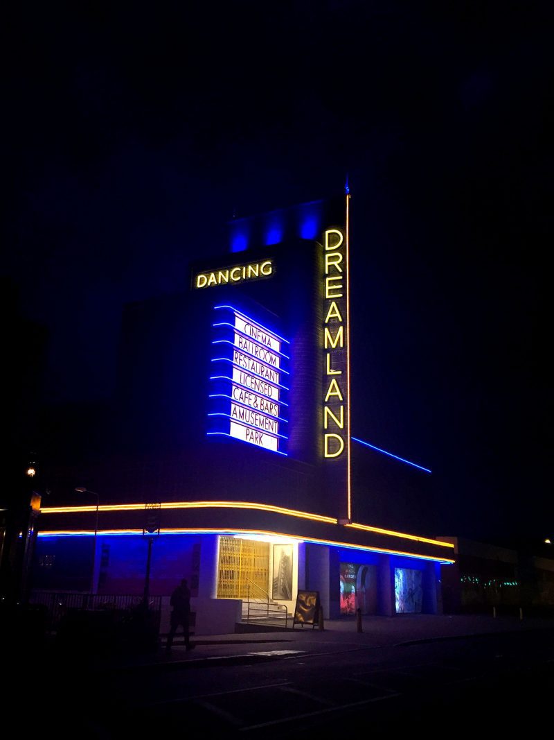 Margate Dreamland - retro neon, vintage seaside town